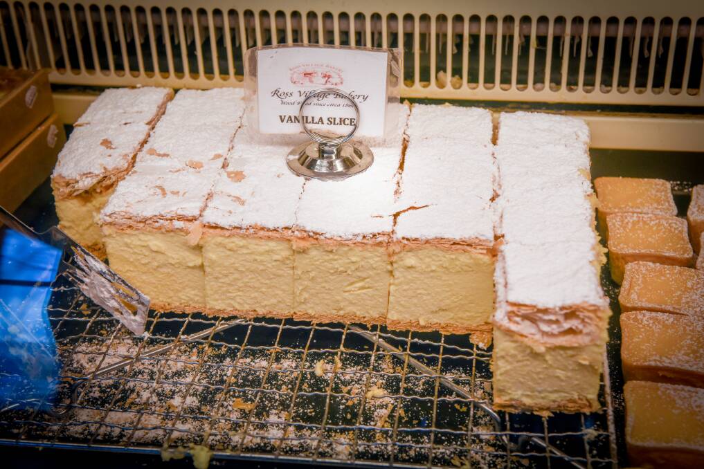 The bakery's vanilla slice has been labelled "the best in the world". 