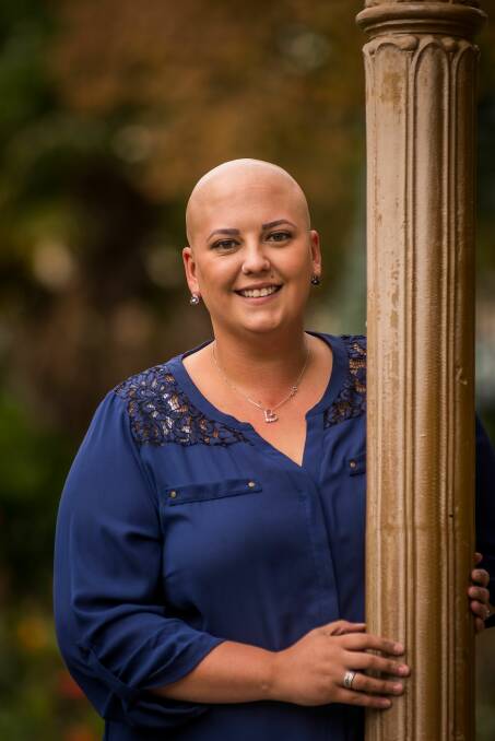 Launceston's Jessica Moss-Farley will share her story at the Australia Alopecia Areata Foundation's first Tasmanian support group open day at Battery Point on April 29. Picture: Phillip Biggs 