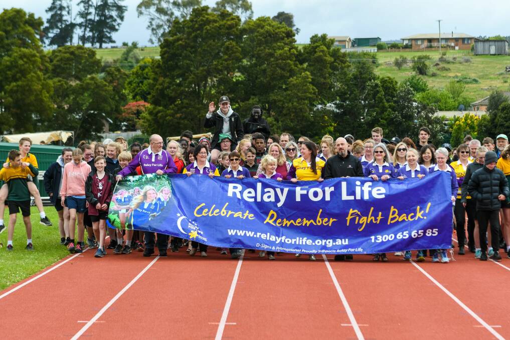 Relay for Life participants came together at the Northern Athletics Centre on Wednesday to officially launch the 2020 event. Pictures: Phillip Biggs 