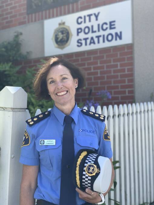 Tasmania Police Commander Joanne Stolp. Picture: Supplied 