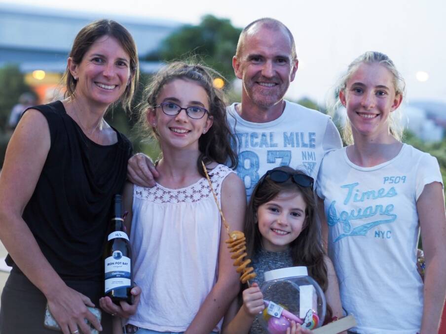  Susan and Craig Richman with daughters Zara, 14, Cassie, 10, and Zara 14. 
