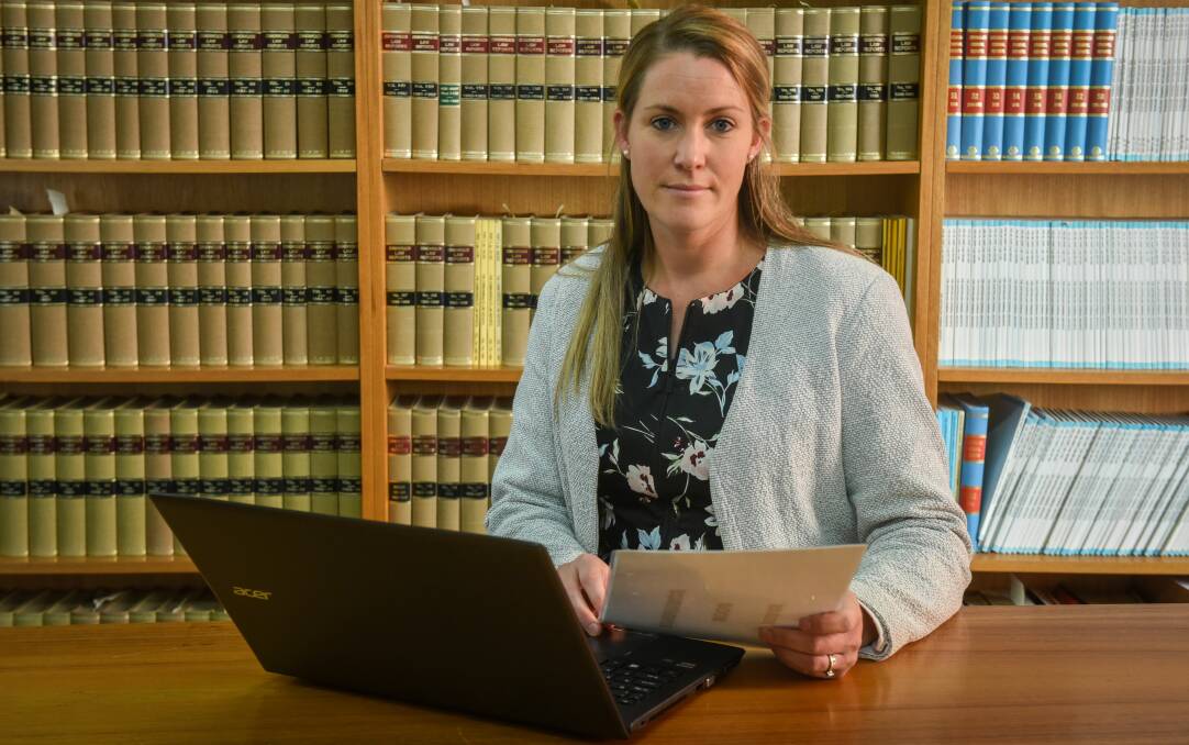SUCCEED: Legal Aid’s Advice and Legal Services manager Anthea d’Eemden was responsible for bringing the Legal Talk program to Tasmania. Picture: Paul Scambler 