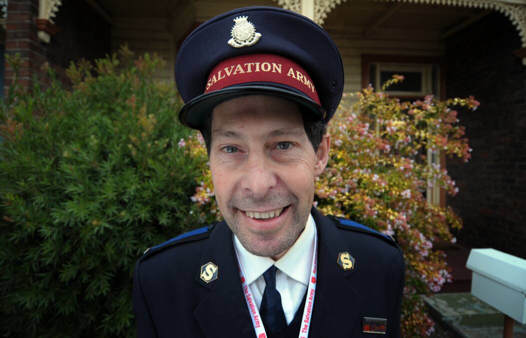 Mark Schwamm, pictured in 2009, has been volunteering for the Salvation Army for the past 30 years. 