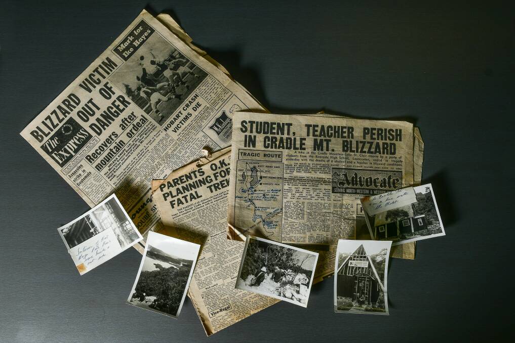 Photos and newspaper clippings owned by Rod Howell. 