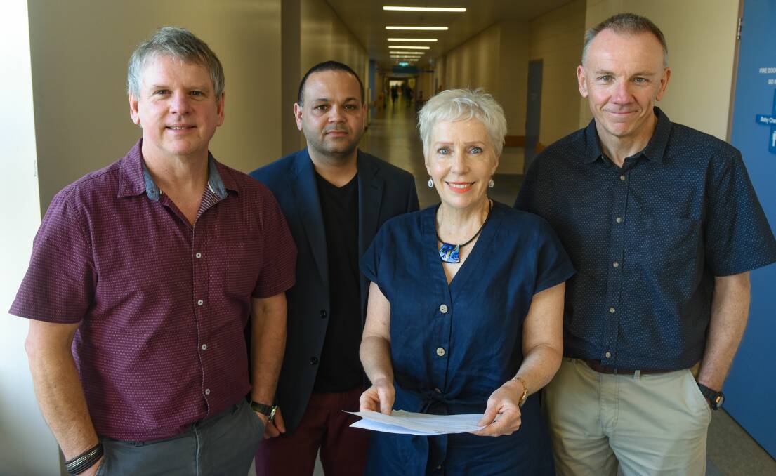 Clifford Craig Foundation researchers Stephen Myers, Sukhwinder Sohal, Sharon Lucciano and Stephen Tristram. 