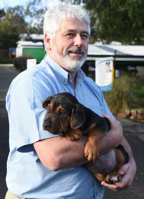 CARE: Tasmania chief executive Dr Andrew Byrne says the Launceston Animal Care Centre is currently running at a substantial loss for the RSPCA. Picture: Paul Scambler 
