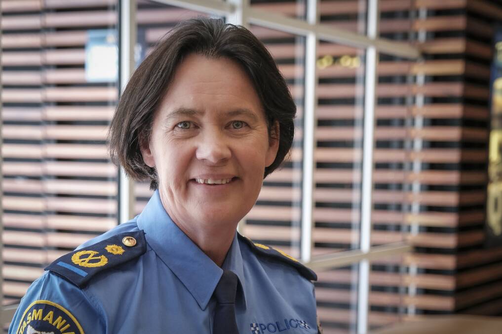 LEADER: Tasmania Police Acting Deputy Commissioner Donna Adams is among a group of women on the frontline being recognised as part of International Women's Day celebrations. Pictures: Craig George