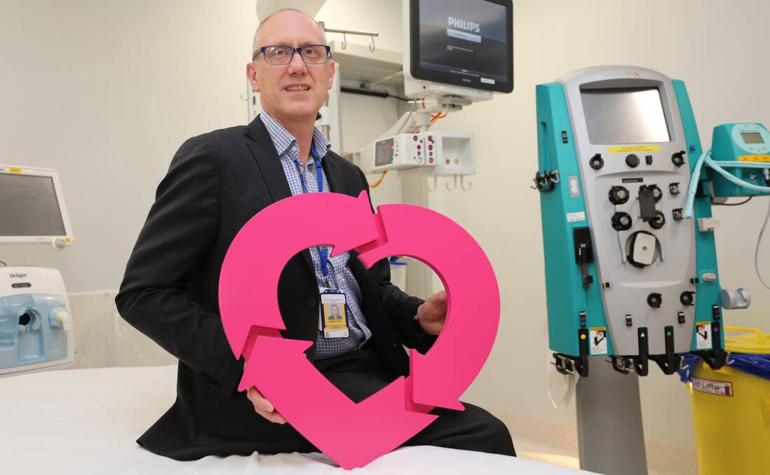 AWARENESS: During DonateLife Week, state medical director Dr Andrew Turner is encouraging Tasmanians to register as an organ donor and to talk about their decision.