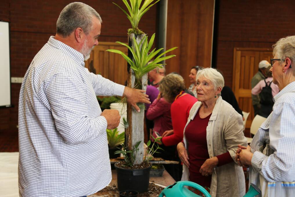 Damian Kerin, of The Succulent Store, will return to this year's Flower and Garden Festival. Picture: Michael Preece 