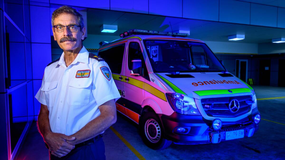 CONCERNED: HACSU delegate and intensive care flight paramedic Peter James is concerned people with complex cases will fall through the cracks of a secondary triage service. 