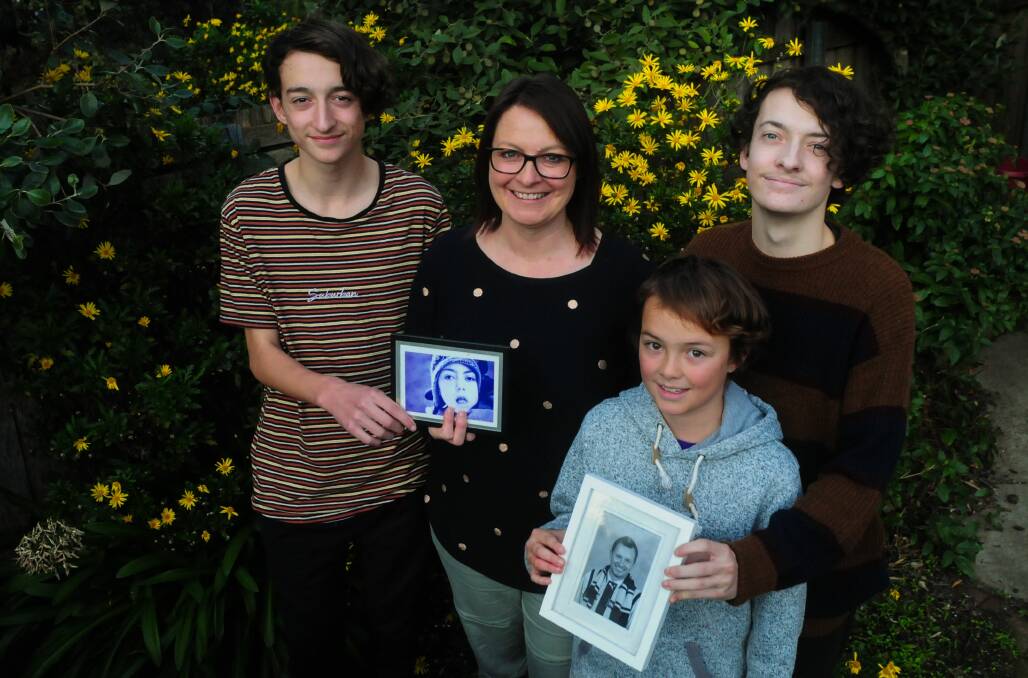 Eight years after the death of 10-year-old Noah, then father and husband Aaron, Lisa King and sons Jalen, Harri and Kobe are still managing their grief.