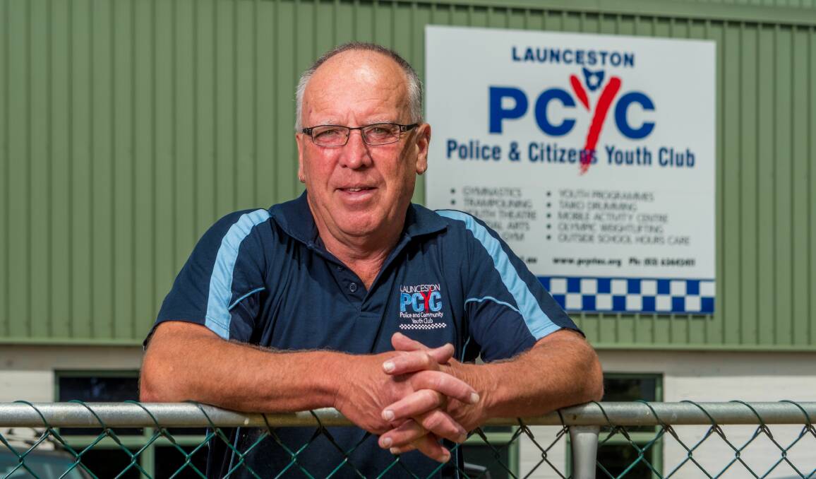 Achievement: Mark Brown has been awarded a PCYC life membership in recognition of his services. Pictures: Phillip Biggs 