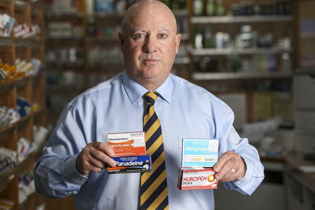 Pharmacy Guild of Australia Tasmania branch president John Dowling. 