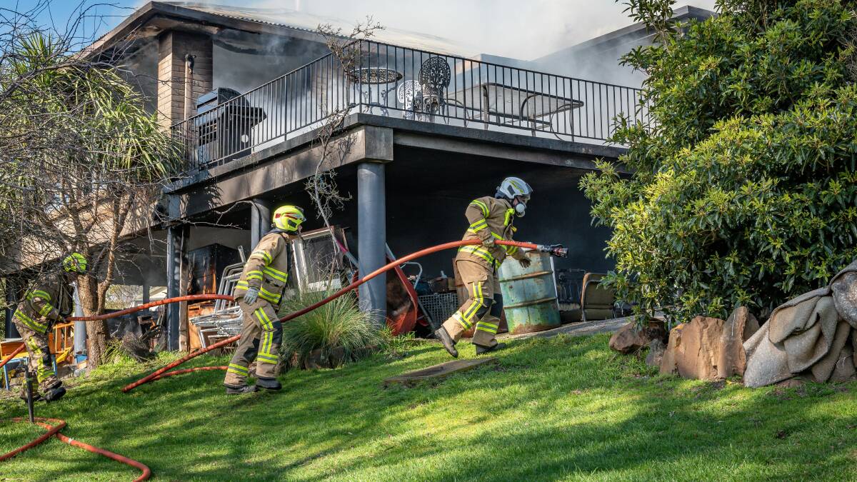 Thieves target West Launceston home destroyed in fire