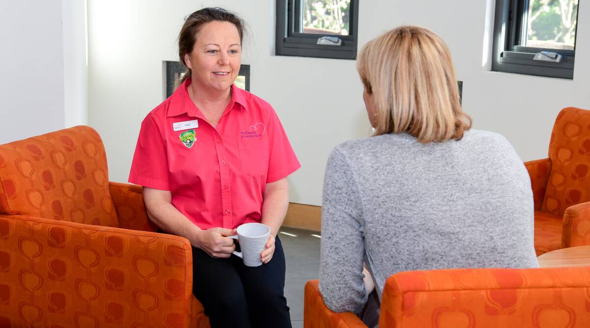 AWARENESS: Launceston McGrath Foundation breast care nurse Kate Wells (left), is encouraging women to look, feel and learn about their breasts. Picture: Neil Richardson