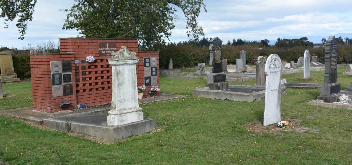 The cemetery is attached to the now defunct church, which held its last formal service on January 31, 2016. 