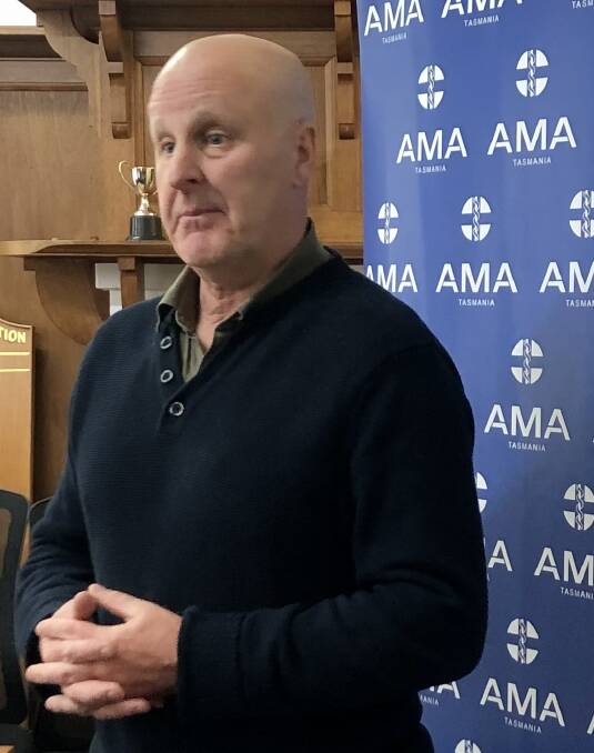 AMA Tasmania spokesman Dr Frank Nicklason said the state's hospitals were headed for disaster. Picture: Supplied 