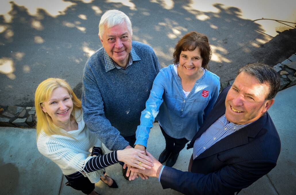 The appeal supports four Northern Tasmanian charities - Launceston City Mission, The Salvation Army, The Benevolent Society and St Vincent de Paul.