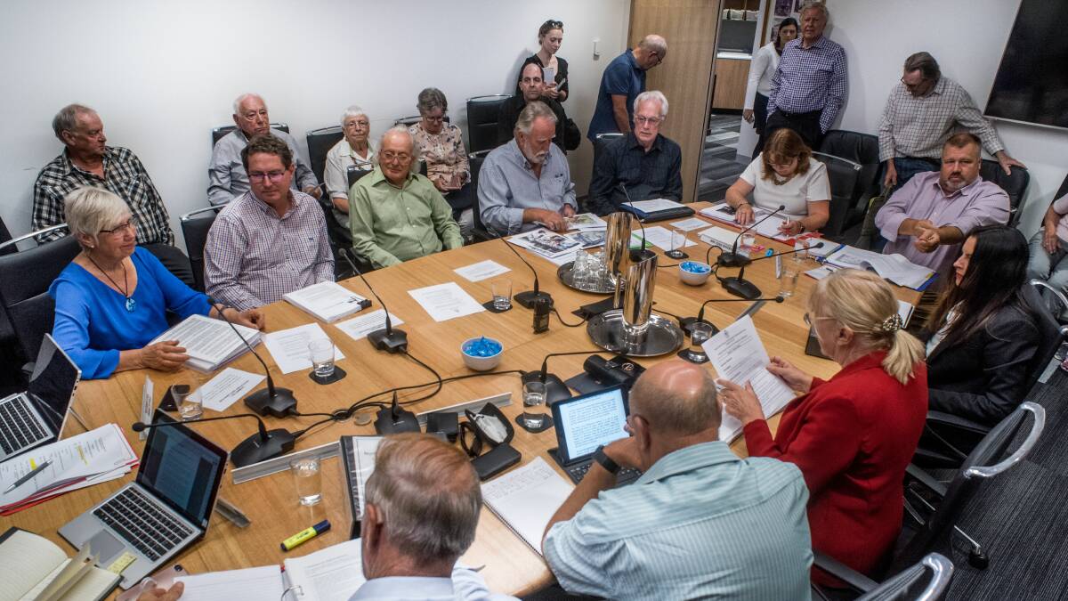 TALKS: A Legislative Council inquiring the North-East Railway Corridor held its first public hearing in Launceston on Tuesday. Picture: Neil Richardson 