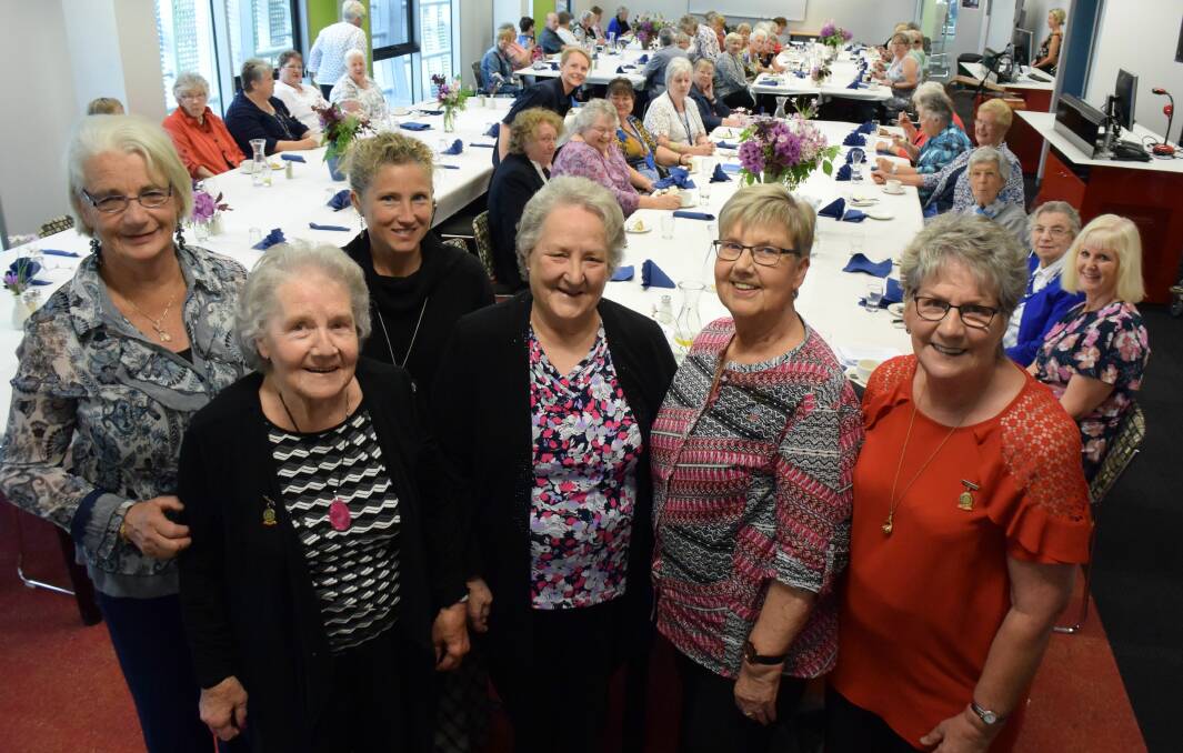Celebration: State auxiliary members Carol Cox, Dulcie Jarman, Rowena Nicholls, Lyn Rigby, Sheryl Rockliff and Margaret Kirkup at Wednesday's event. 