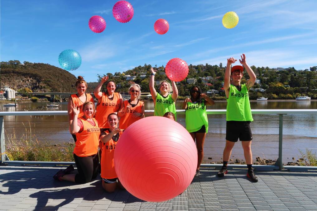 Fun: Launched in March, fitness club Rabble is set to return to Launceston on Saturday with a new spring program. Picture: Supplied