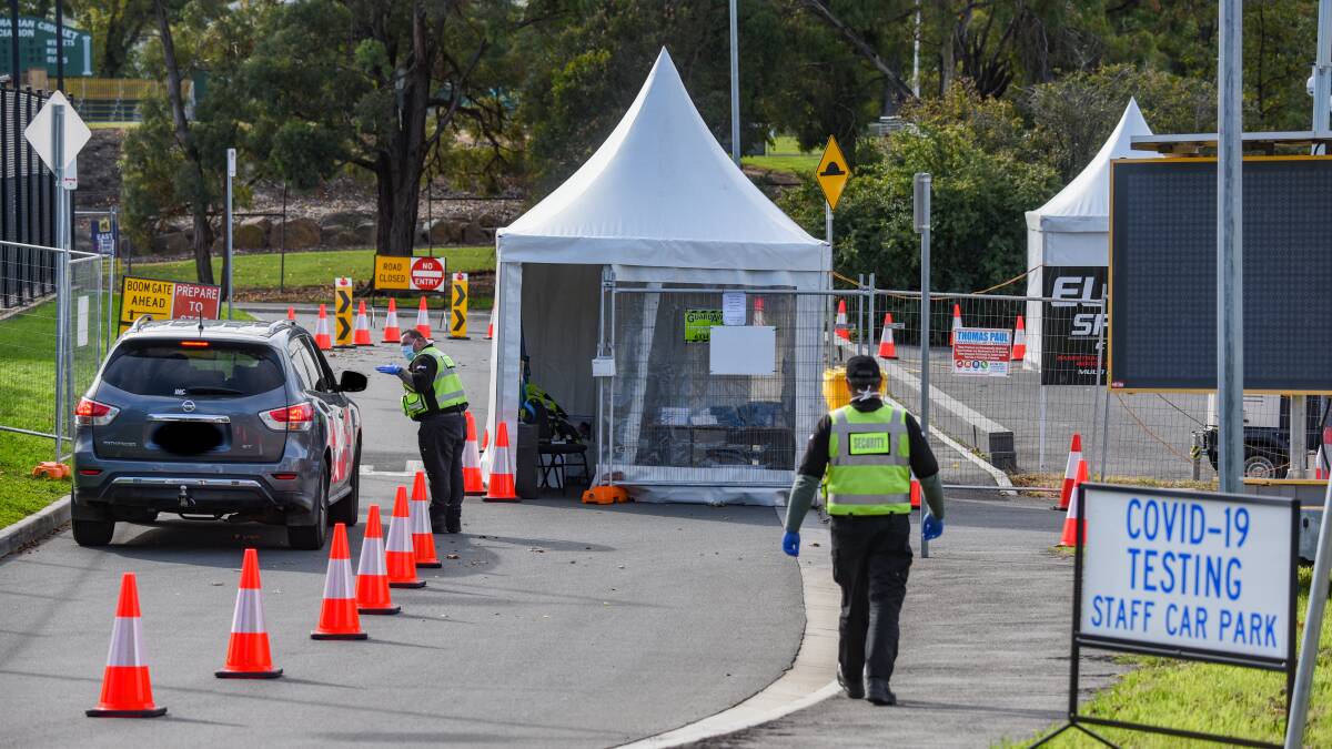 CAUTION: Tasmanians are being urged to remain vigilant as restrictions are eased, with about 400 COVID-19 tests being conducted a day. 