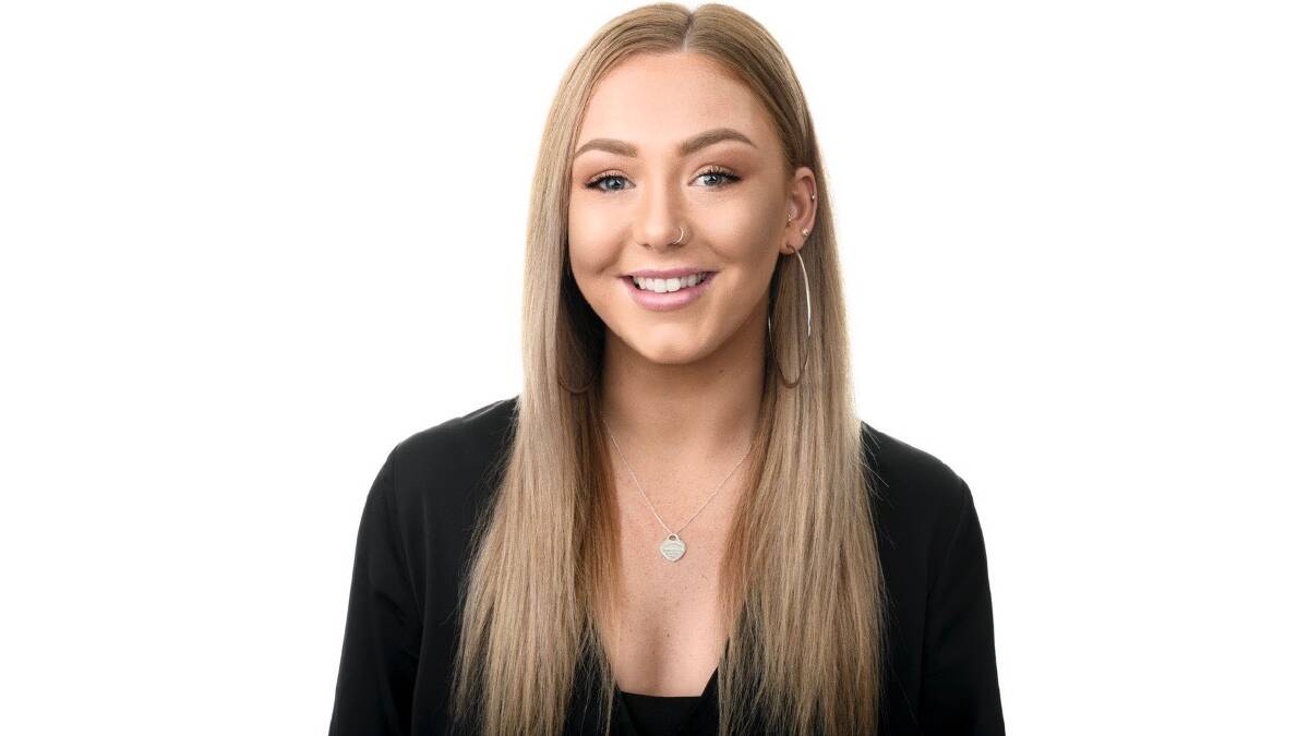 Up-and-coming: Kaitlyn Butler, of Ulverstone, said her recent work on a popular reality music show was a foot in the door for her career. Picture: Supplied