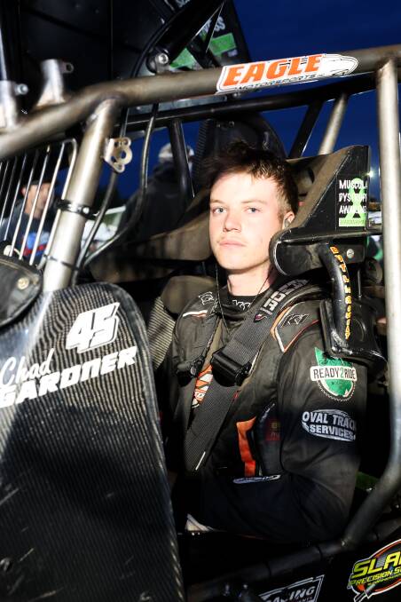 Chad Gardner is hoping to make a name for himself in sprintcar racing. Picture by Eddie Guerrero 