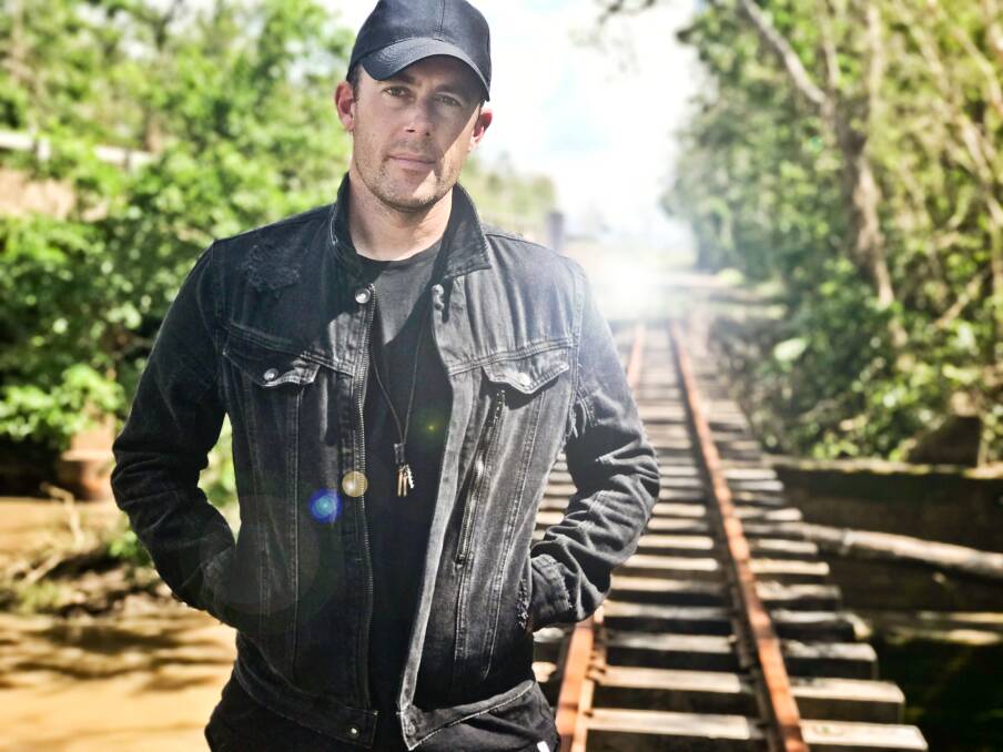 Coming home: Casey Barnes has been making country music since his childhood growing up on the Coast and now he is back to play with some big name for this year's Summer Moon Country Music Festival. Picture: supplied.