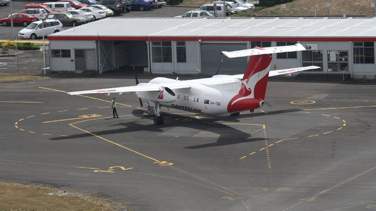 QantasLink aircraft.