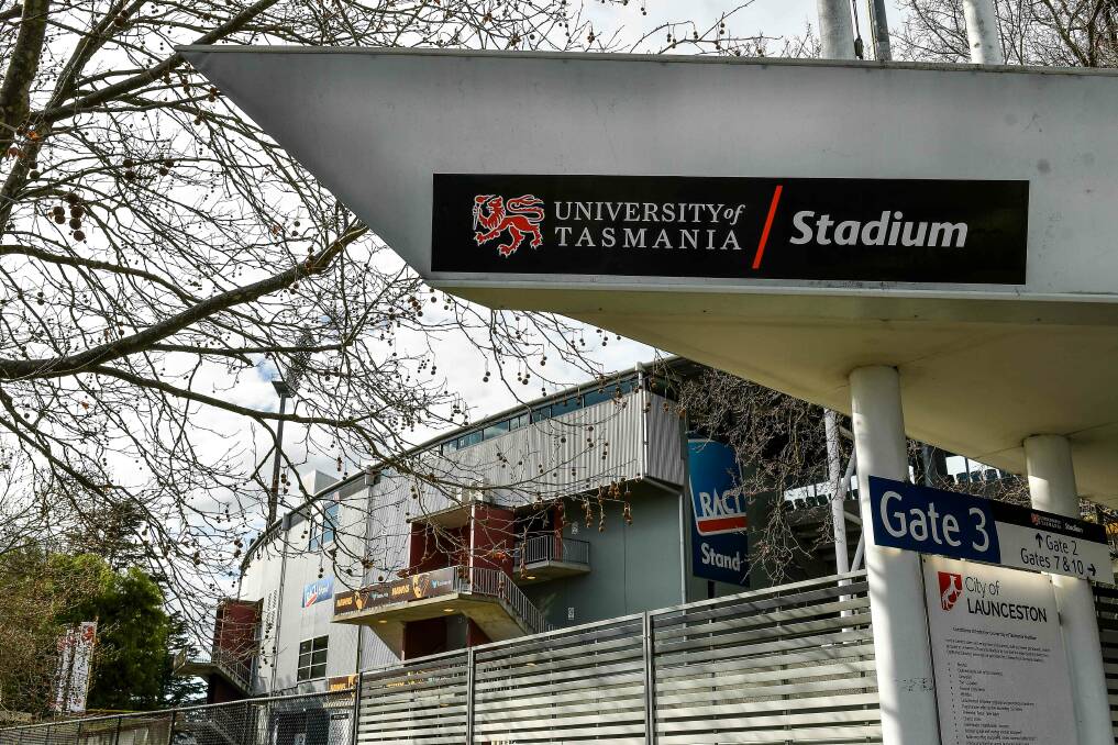 NONSENSICAL: Tassie already has two underutilised stadiums. Picture: Scott Gelston