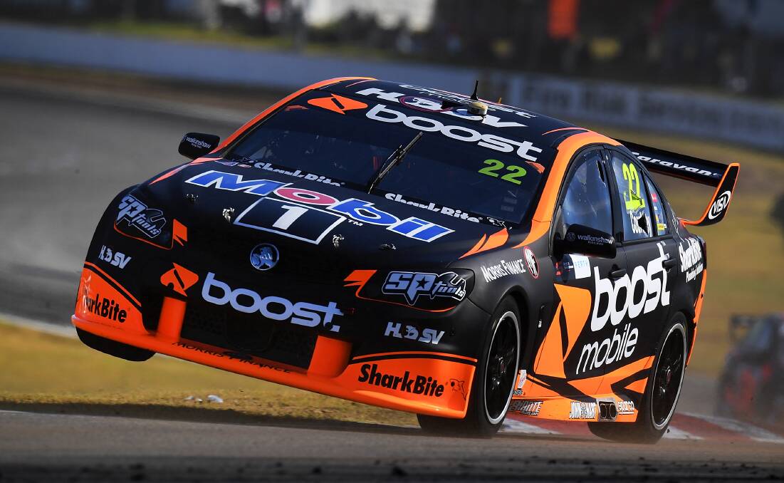 BATTLE: Mobil HSV Racing driver James Courtney has, like the team, been struggling for form. Courtney finished a lowly 17th and 22nd at the recent Perth round of the Supercars championship. Picture: Daniel Kalisz/Getty Images