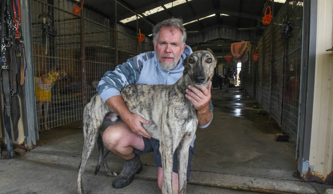 DECISION TIME: Leading greyhound trainer Anthony Bullock has been campagning in Victoria - and may not come home. Picture: Paul Scambler