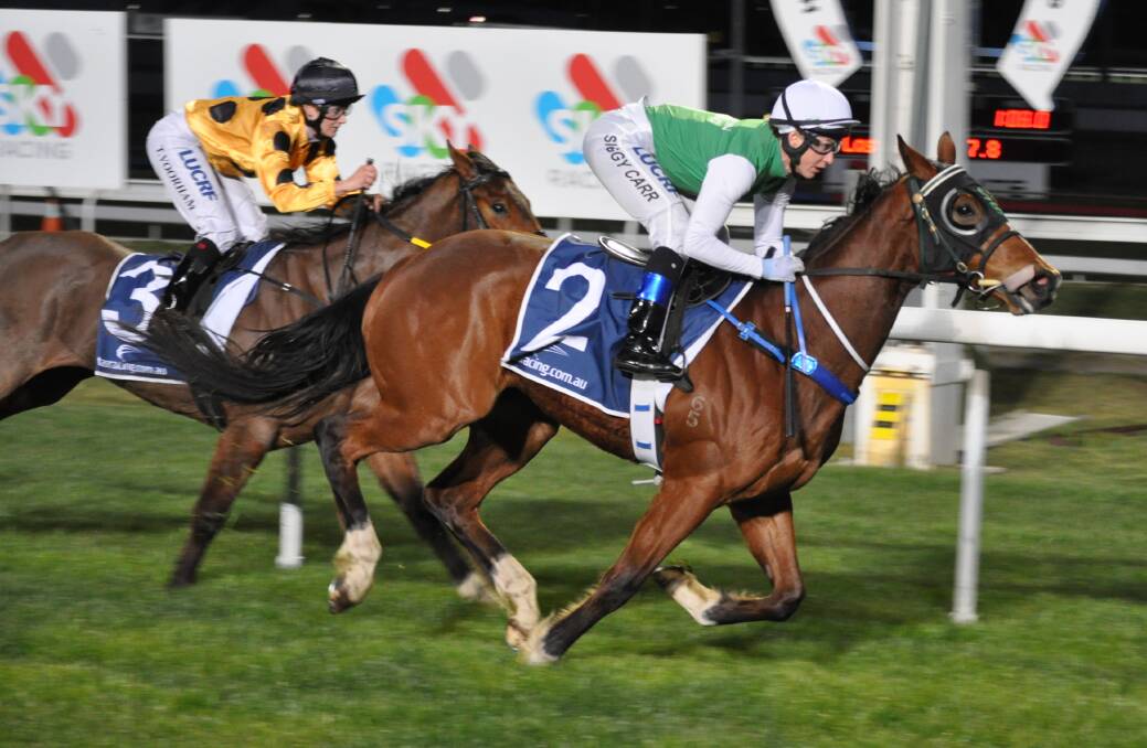 The Inevitable is a $10 chance for the $1.25 million Newmarket Handicap on Saturday week.