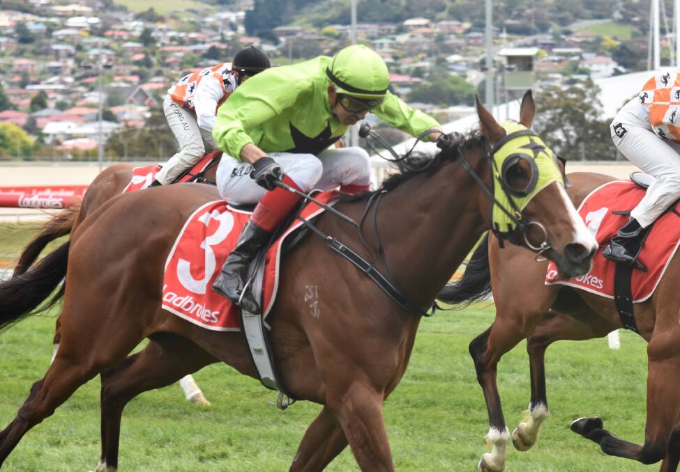 Fighting Floyd, ridden by Brandon Louis, was one of three winners to come from last at Elwick on Sunday.