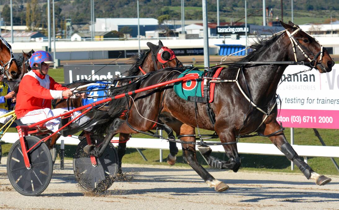 BIG WIN: Izaha overcame a 30m handicap to win the NWTLHA Cup at Devonport on Friday night.