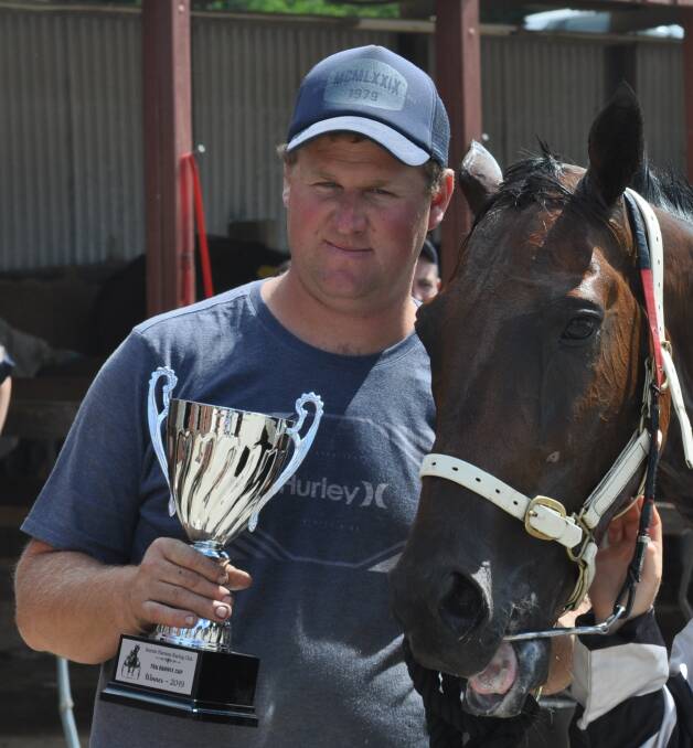 Ben Yole added some more silverware to his collection when Rock On Playboy won Saturday's St Marys Cup.