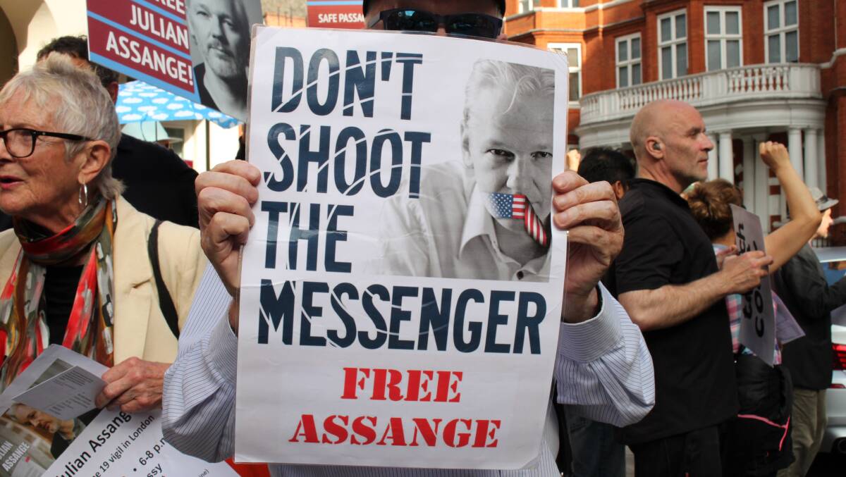 Julian Assange's prosecution raises questions about government accountability. Picture Shutterstock