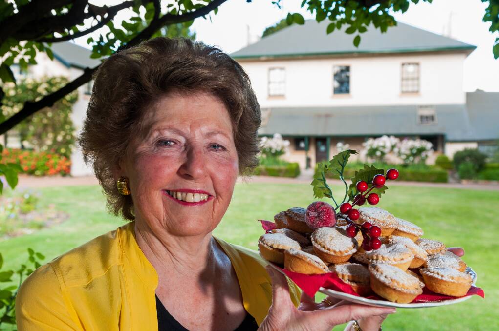 Rosemary Anderson will bake mince pies for the Franklin House Carols and Cake Christmas celebration. Picture: Phillip Biggs