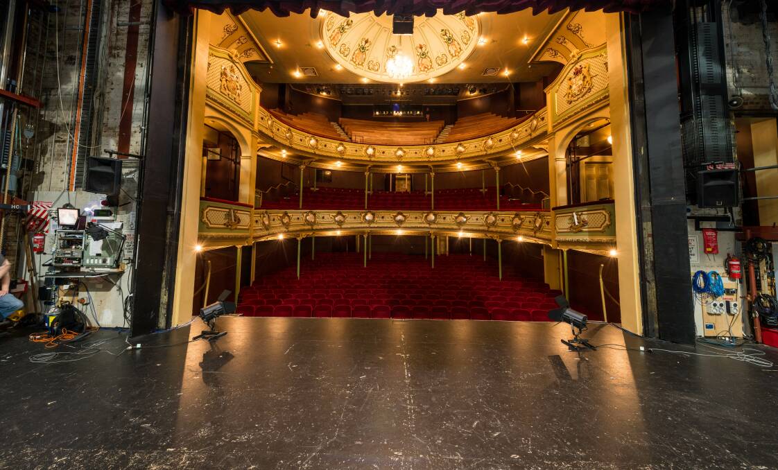 The Theatre Royal from on stage. Picture: Supplied