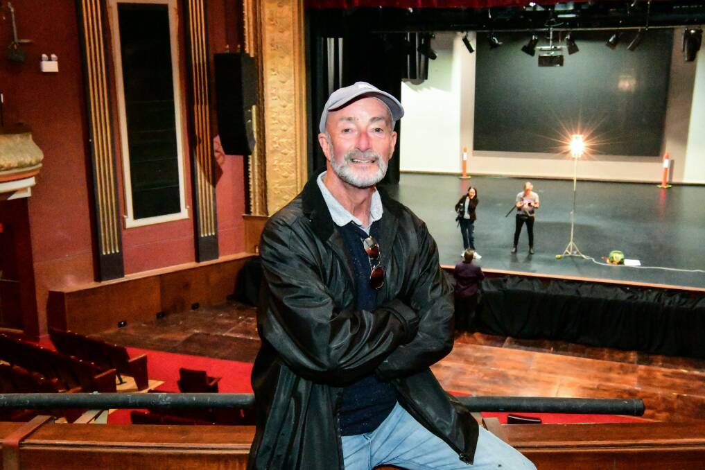 CELEBRATING: Choreographer Graeme Murphy at the Princess Theatre ready for 50th anniversary celebrations. Picture: Neil Richardson. 