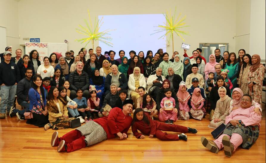 The Tasmania Malay Cultural Society at one of their activities hosted this year. Picture: Supplied 