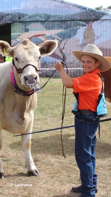 Previous Junior Beef Expo attendee and competition trophy winner Charlton Skirving. Picture: Supplied