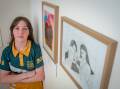 Shyloe Jewell-Woodberry, of St Leonards Primary School helped curate the 2021 ArtStart exhibition. Picture: Paul Scambler