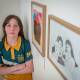 Shyloe Jewell-Woodberry, of St Leonards Primary School helped curate the 2021 ArtStart exhibition. Picture: Paul Scambler