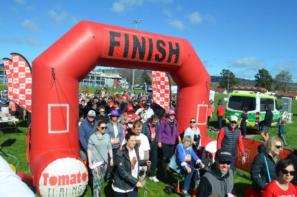 One of the previous MS Walk Run + Roll events. Picture: File 