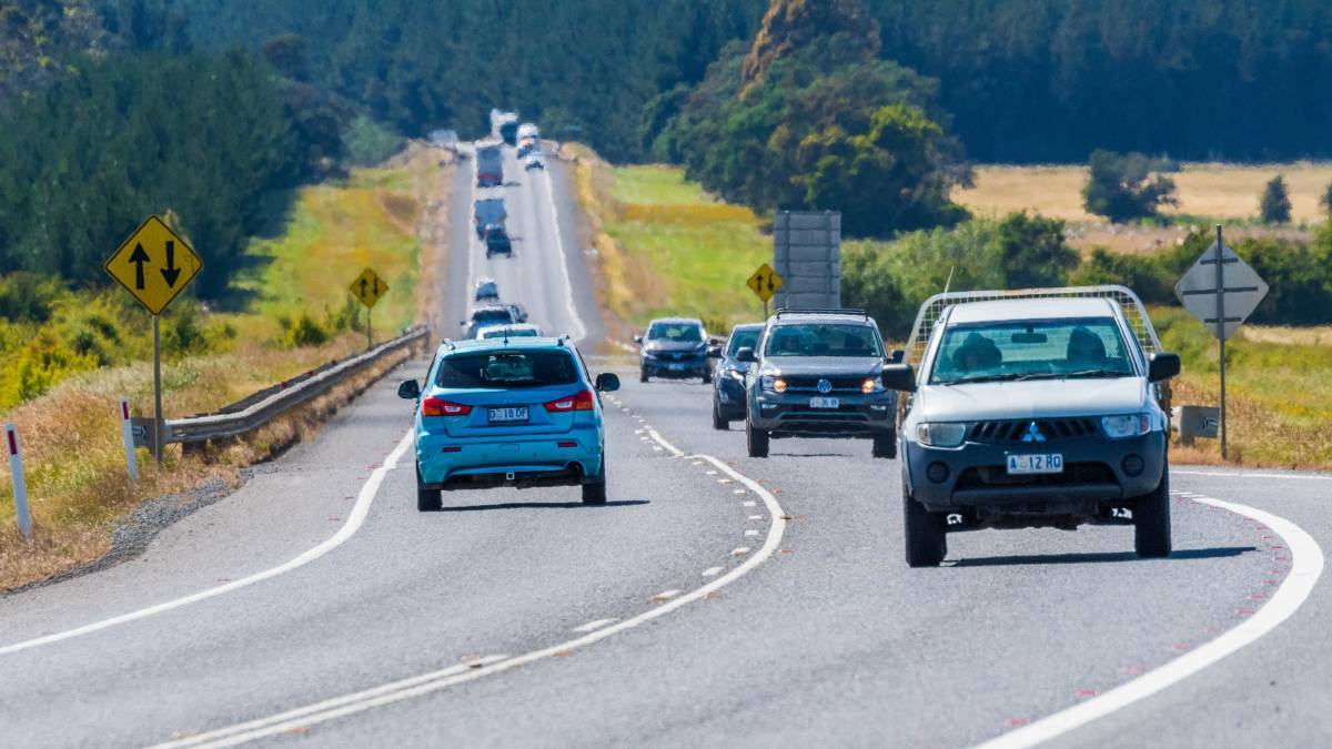 The non-separated sections of the Bass Highway between Launceston and Devonport experience a high number of serious crashes.