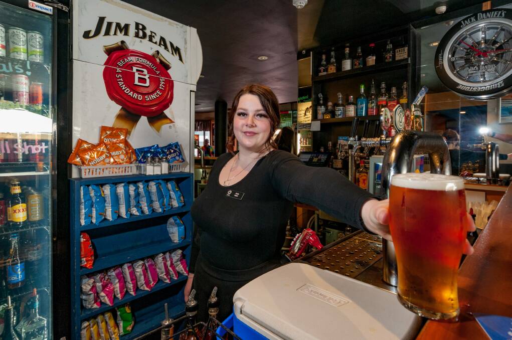 The Commercial Hotel's Jade Jones excited for the ease in restrictions. Picture: Phillip Biggs