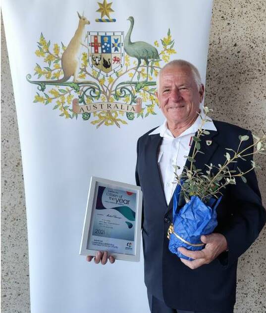 George Town council 2021 Citizen of the Year Michael Barrenger. Picture: Supplied