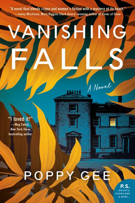 The cover art of Vanishing Falls, soon to be released in Australia. 